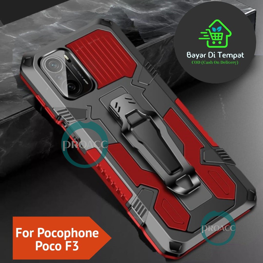 Jual Case Hp Kickstanding Clip For Pocophone Poco F Casing Hp Robot