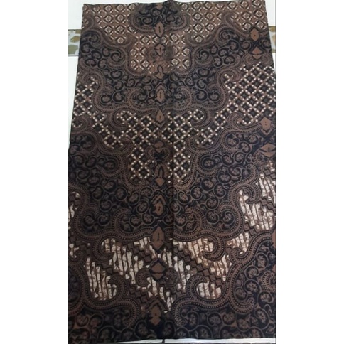 Jual Kain Batik Solo Truntum Kuncoro Coklat Shopee Indonesia