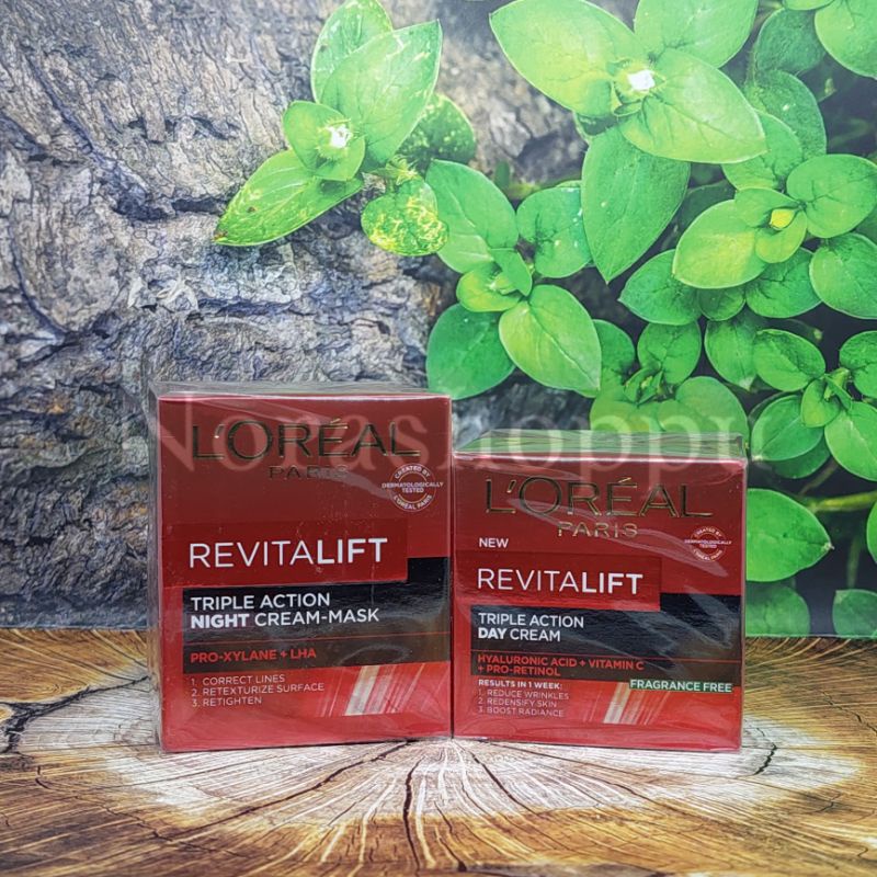 Jual Loreal Paris Revitalift Triple Action SPF 35 PA 50 Ml Triple