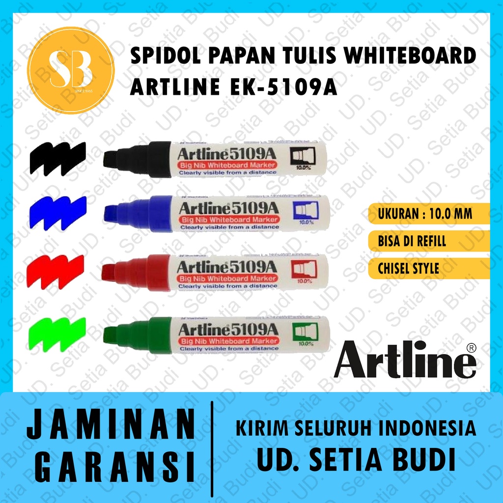 Jual Spidol Papan Tulis Whiteboard Artline EK 5109A Shopee Indonesia