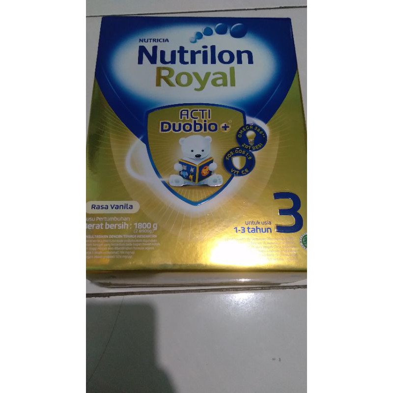 Jual Nutrilon Royal 3 Vanila Madu 1800 Gr Exp Date Terbaru Shopee