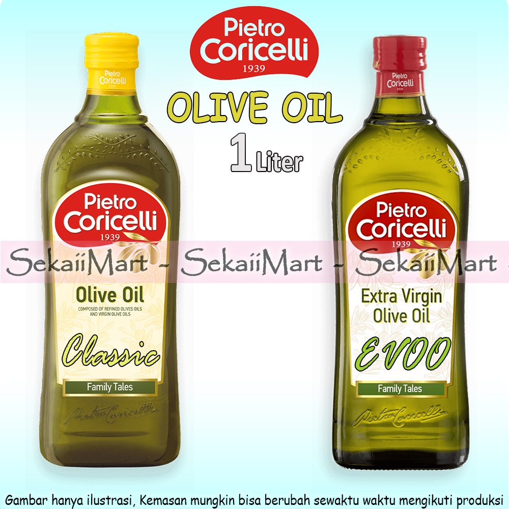 Jual Pietro Coricelli Olive Oil Liter Coriceli Pure Extra Virgin