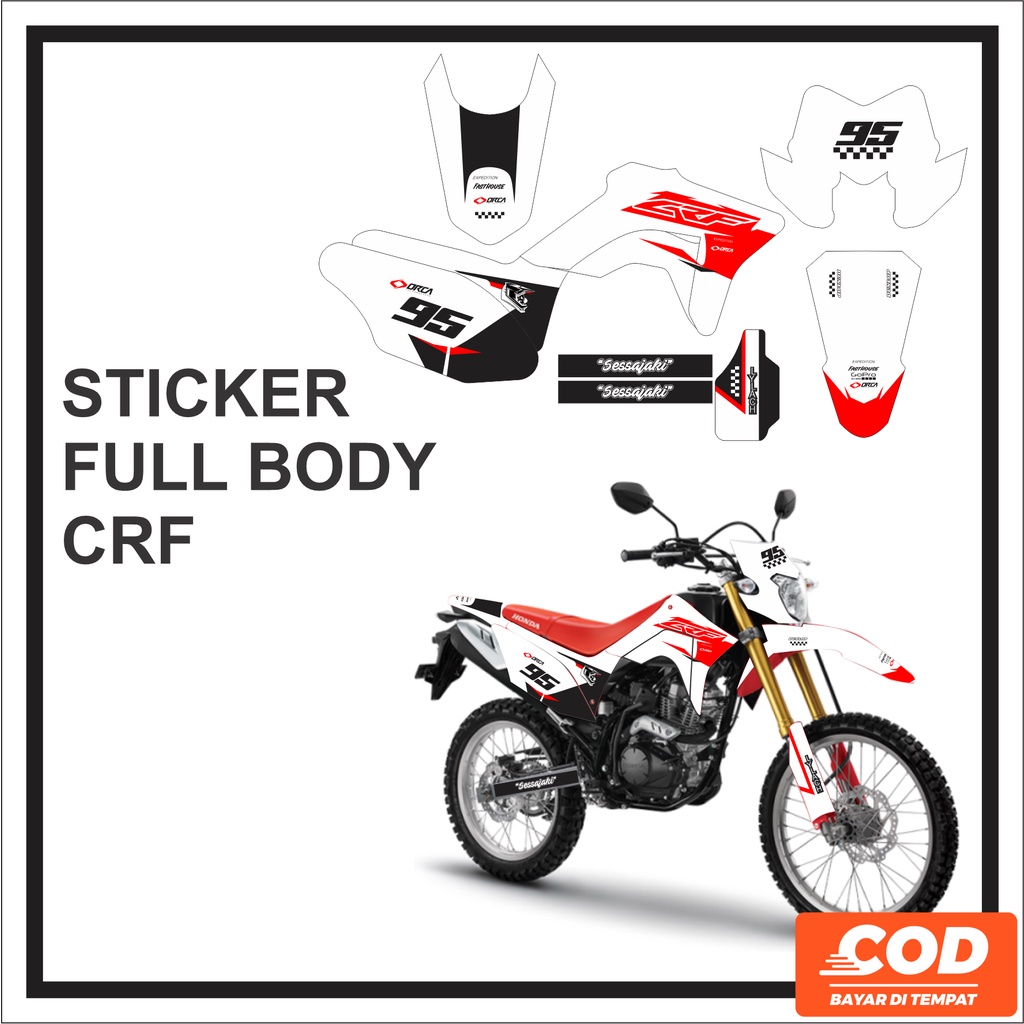 Jual Decal Stiker Sticker Dekal Striping Stripping Seteripping Motor