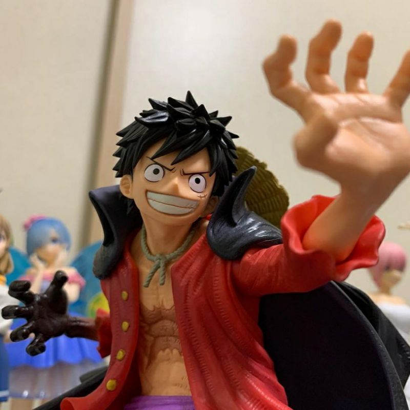 Luffy One Piece Action Figure Articulado Replica Da Shopee Off