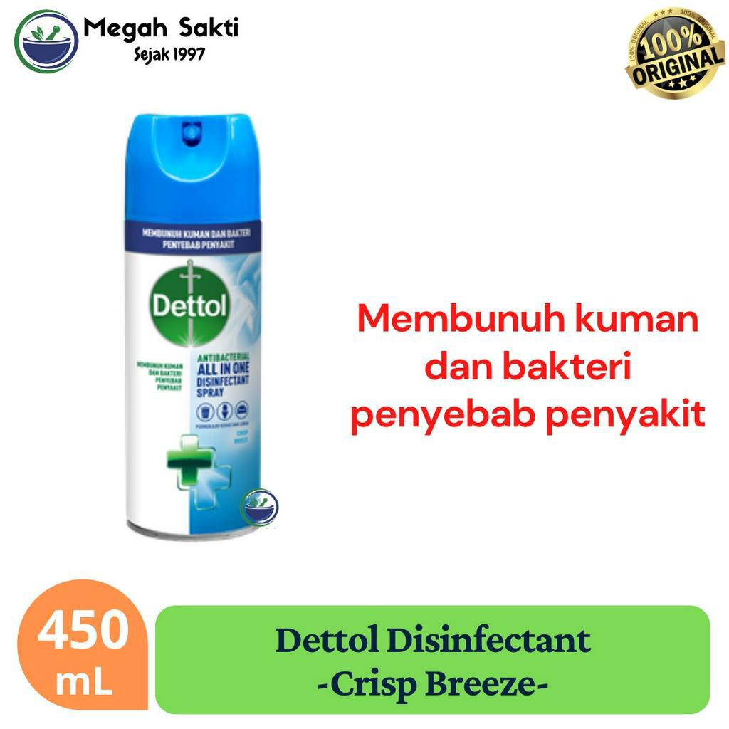 Jual Dettol Disinfectant Spray Crisp Breeze Ml Shopee Indonesia