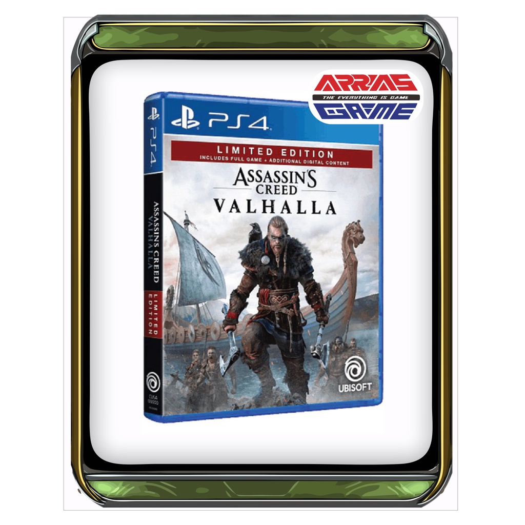 Jual Ps Assassins Creed Valhalla Limited Edition Game Ps Assassins