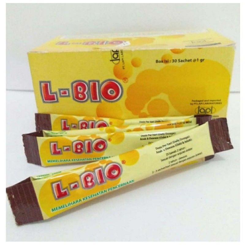 Jual L Bio Sachet Isi 30 Sachet Harga Perbox Suplemen Makanan Untuk