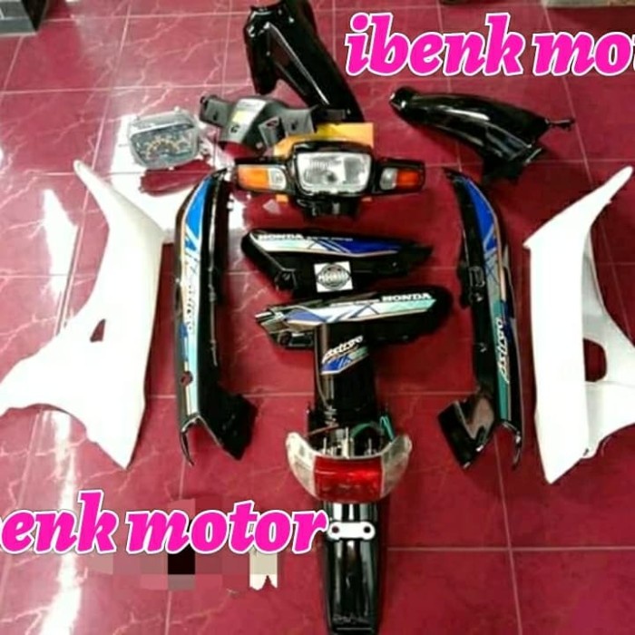 Jual FULL BODY SET PLUS LAMPU DAN SPEEDOMETER ASTREA GRAND BULUS