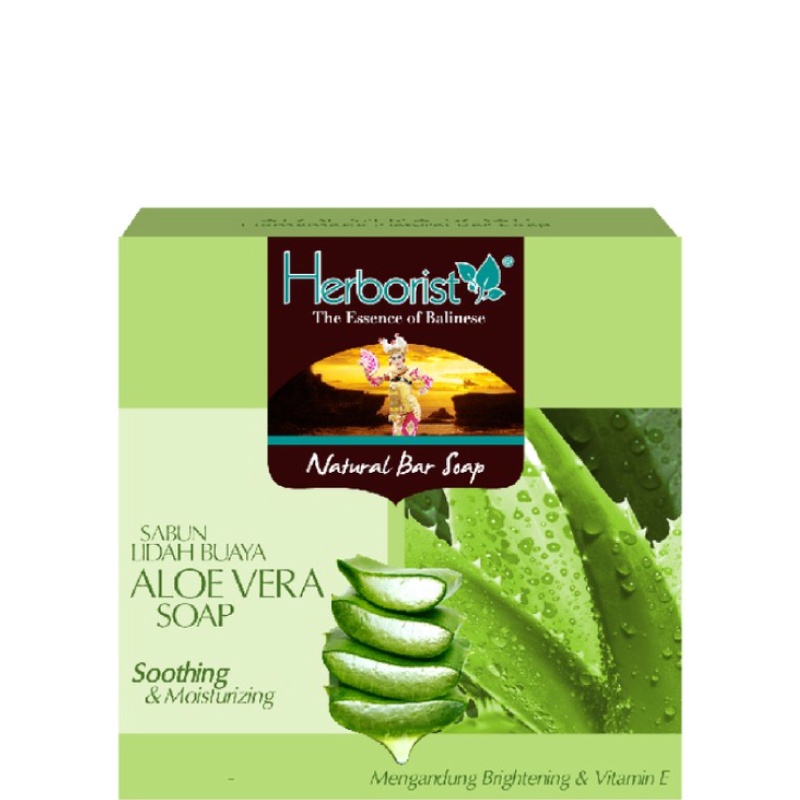 Jual Herborist Natural Sabun Batang Aloe Vera Gr Shopee Indonesia