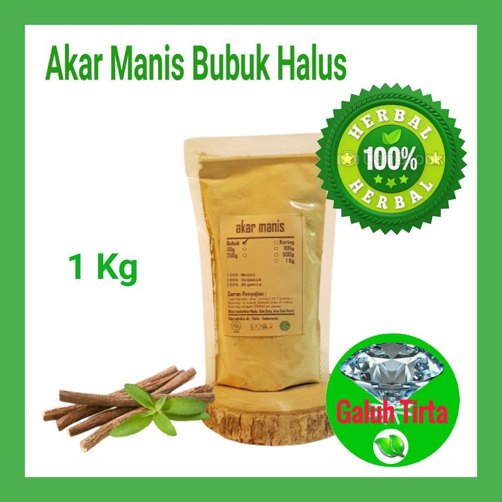 Jual Kg Akar Manis Kayu Legi Bubuk Murni Asli Original Organik Premium