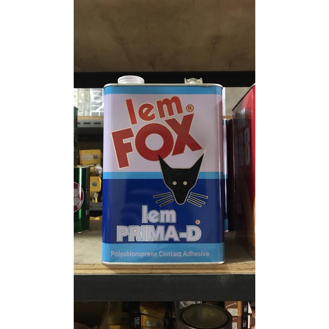 Jual Lem Fox Prima D Galon Kg Lem Hpl Edging Lem Kuning Shopee