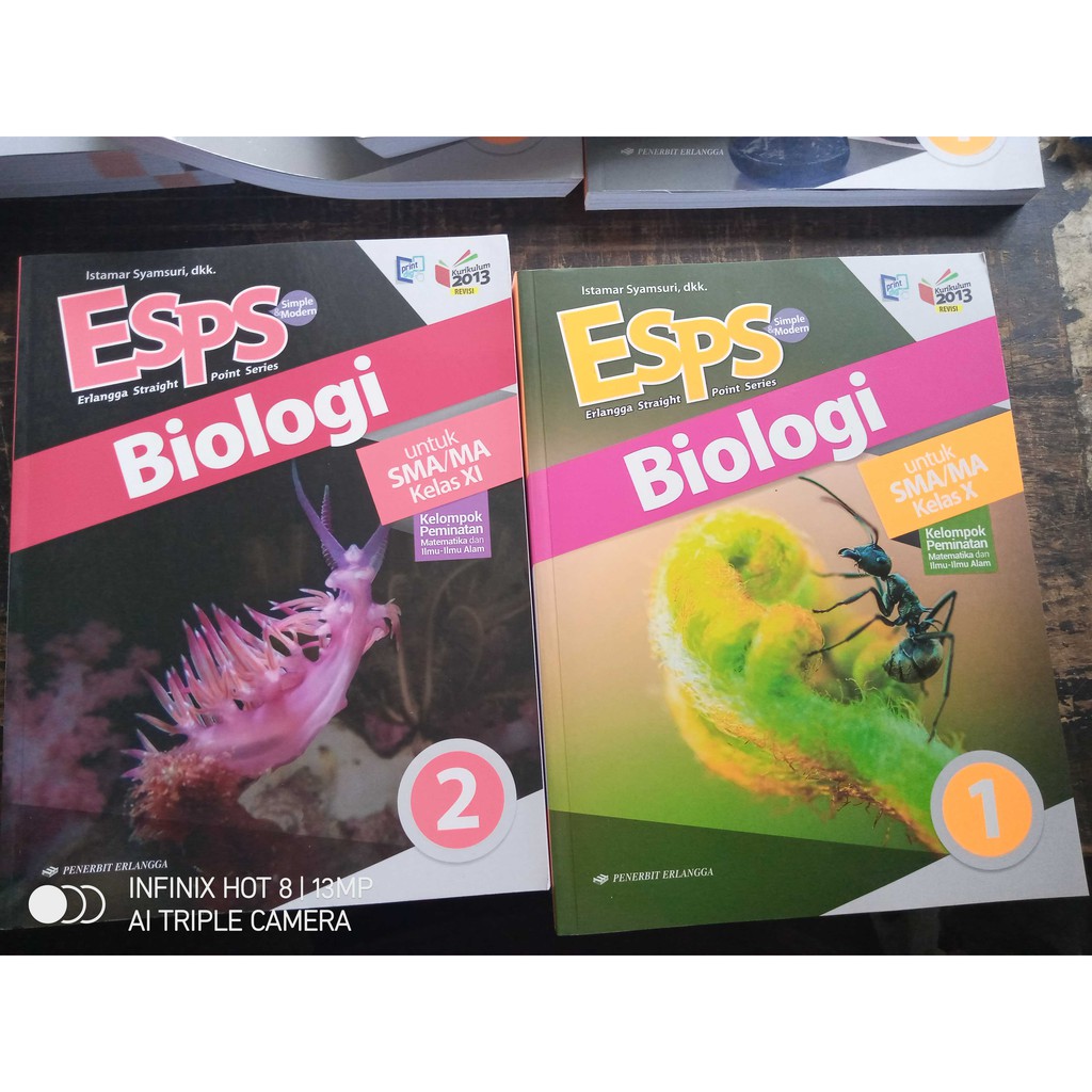 Jual ESPS Biologi Untuk Sma Ma K13 Revisi Penerbit Erlangga Shopee