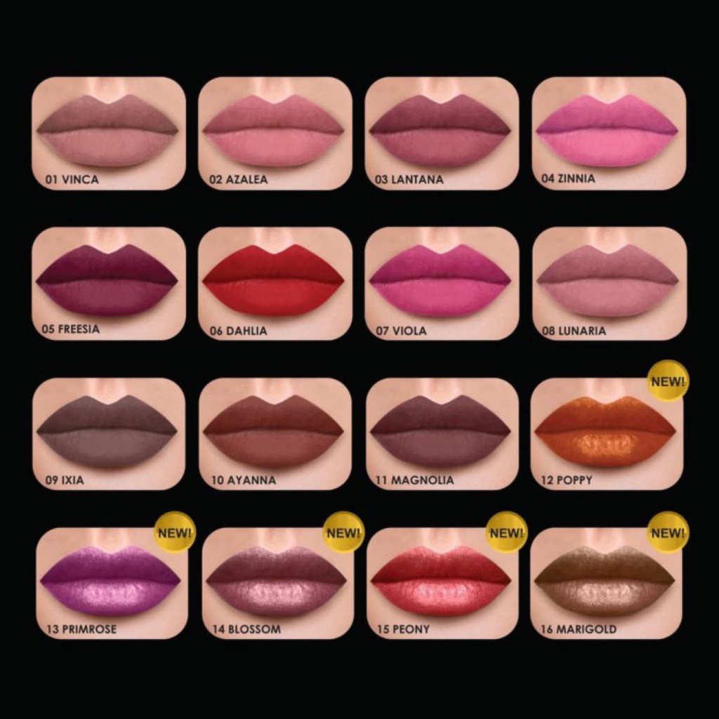 Jual Purbasari Hi Matte Lipcream Lip Cream All Variant Shopee Indonesia