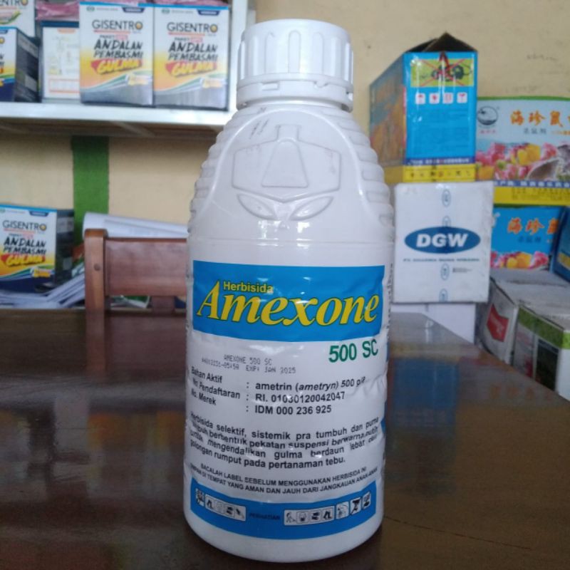 Jual Herbisida Amexone Sc Liter Untuk Rumput Glinting Dan Lulangan