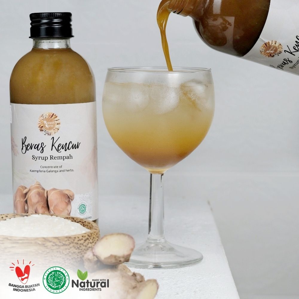 Jual Sirup Jamu Konsentrat Jamu Beras Kencur 250 Ml Shopee Indonesia