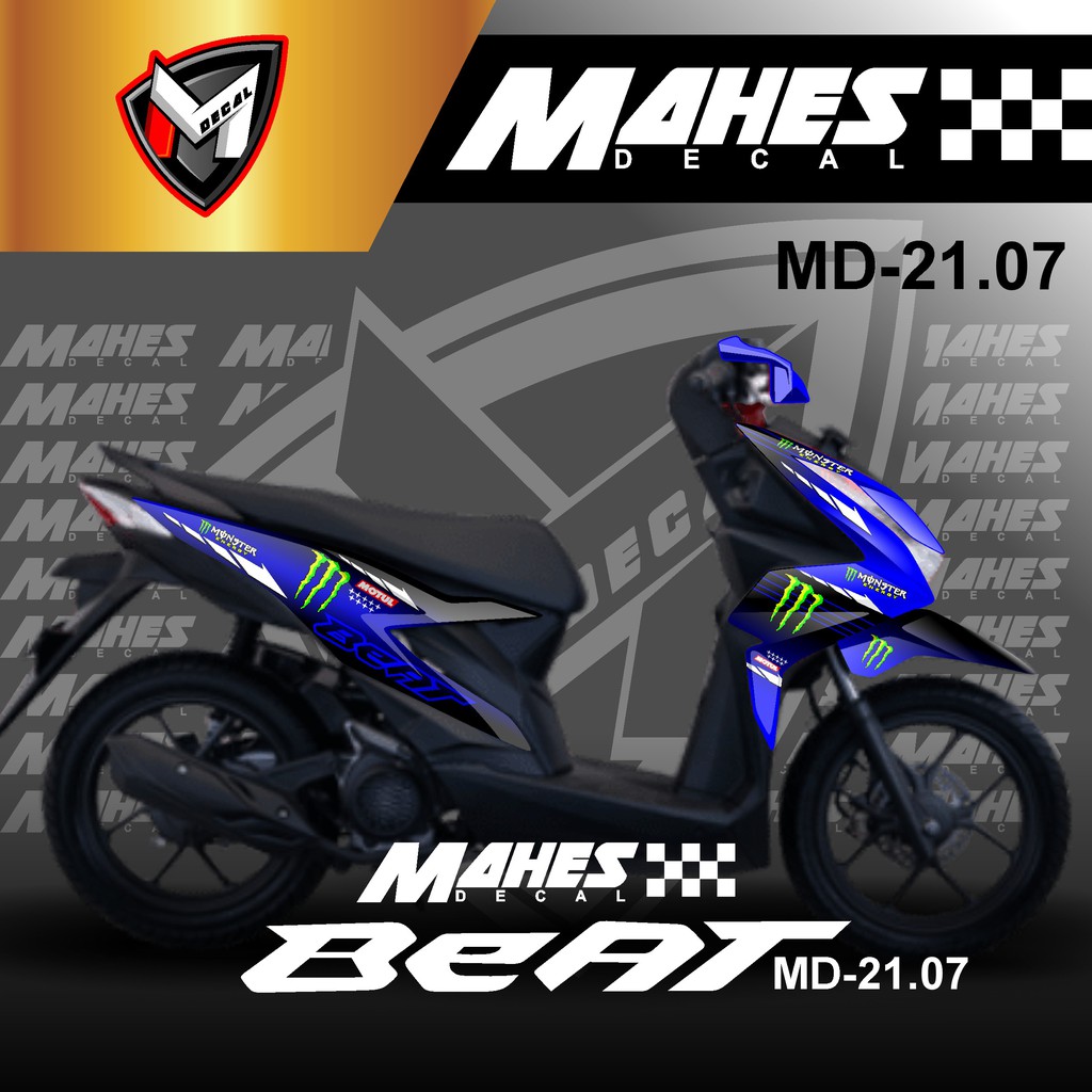 Jual Decal Sticker Variasi Fullbody All New Beat 2020 Deluxe Dekal