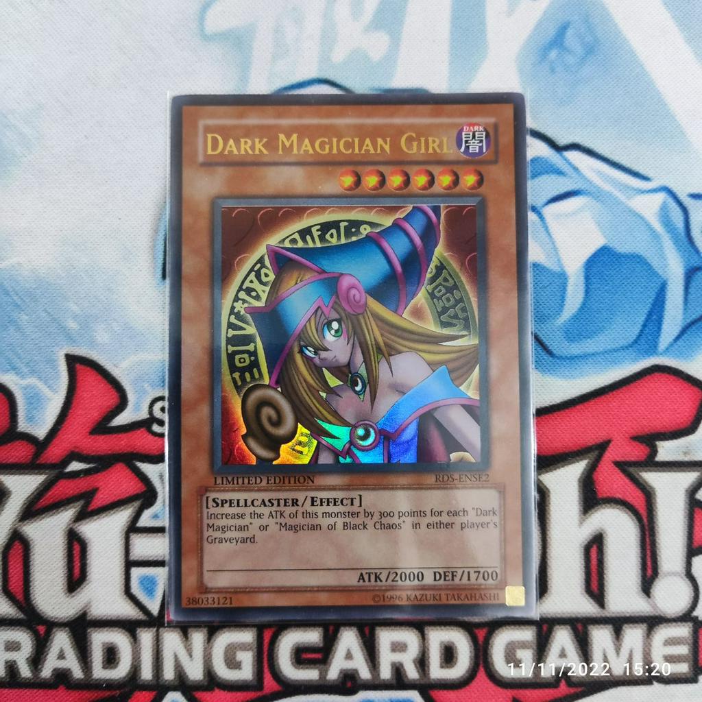 Jual Yugioh Dark Magician Girl Rds Ultra Rare Original Shopee Indonesia