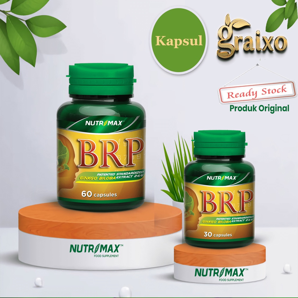 Jual BRP Nutrimax 30 60 Naturecaps Nutrisi Otak Meningkatkan Daya