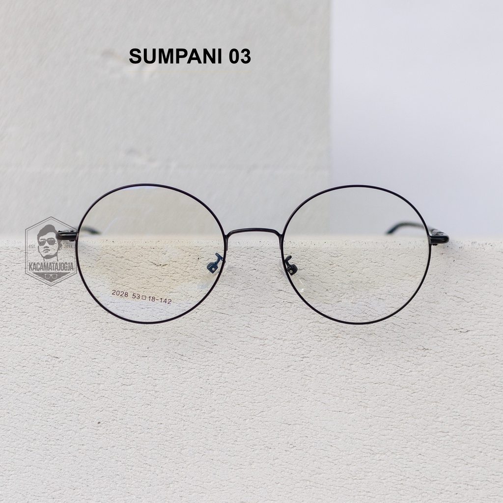 Jual Kacamatajogja Frame Bulat Full Besi Sumpani Shopee Indonesia