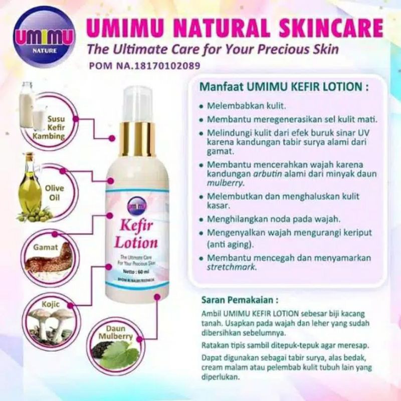 Jual Kefir Lotion Mini Shopee Indonesia