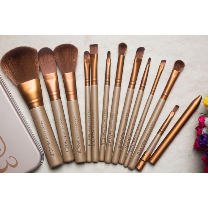 Jual Brush Kuas Make Up Naked Isi 12Pcs 12 Pcs 12 Piece Kaleng