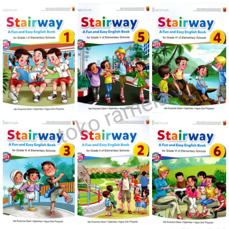 Jual Buku Platinum Stairway Fun And Easy English Book Sd Mi Penerbit