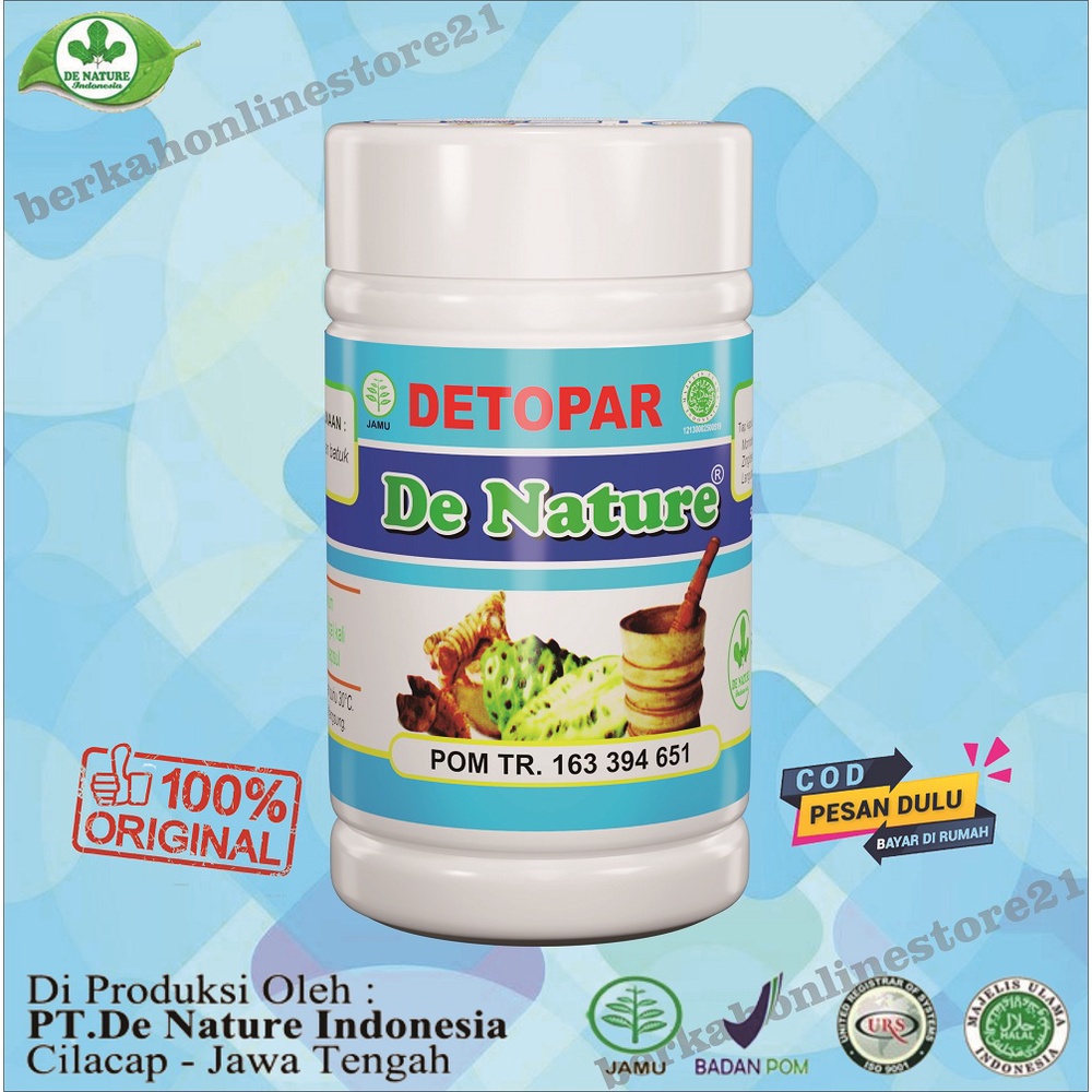 Jual OBAT PARU PARU BASAH DETOPAR DE NATURE ASLI ORIGINAL Shopee