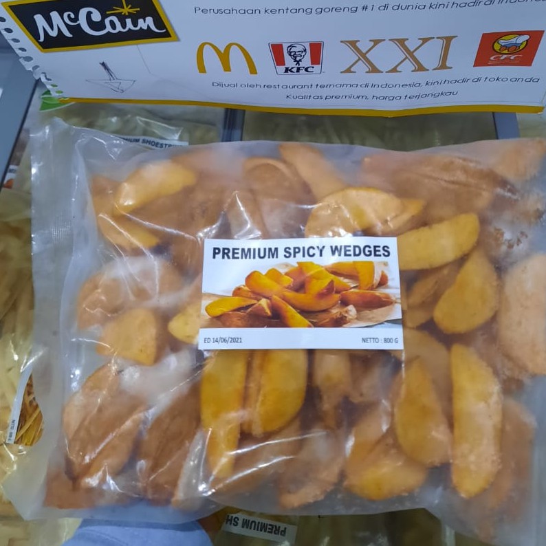 Jual MC CAIN Premium Spicy Wedges 800gr Shopee Indonesia