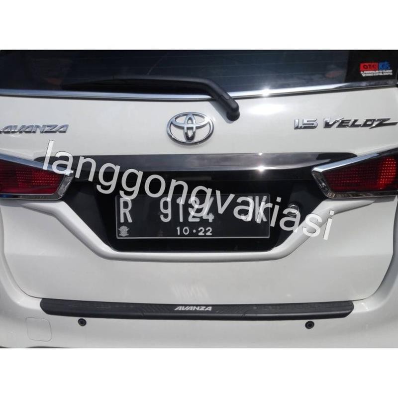 Jual Cover Plat Nomor All New Avanza Xenia Veloz Model Full BODYKIT