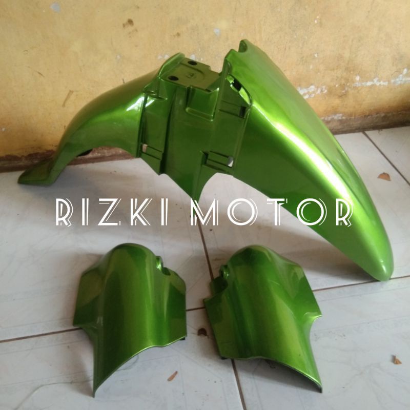 Jual Spakbor Spakboard Depan Plus Tutup Jupiter Z Burhan Warna Hijau