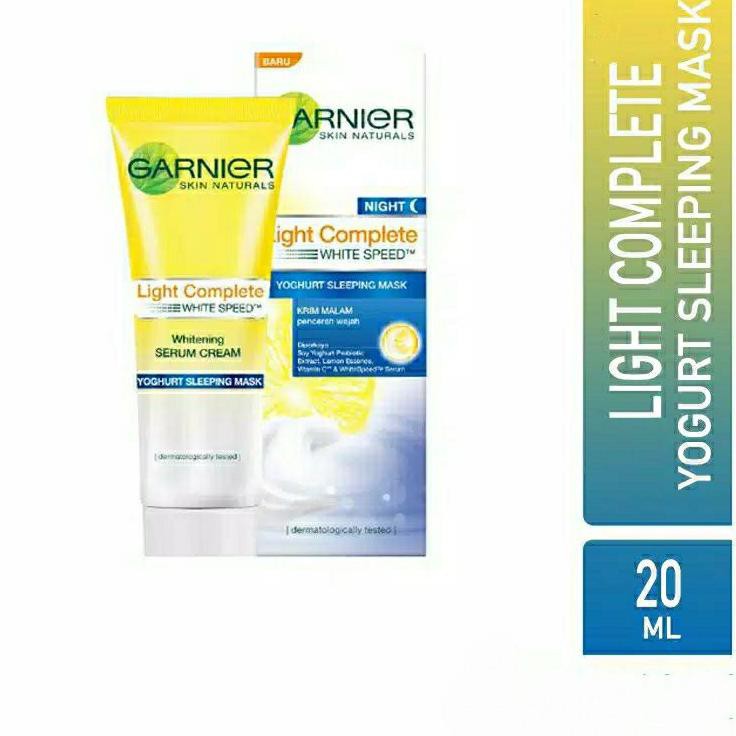 Jual Terpercaya Garnier Light Complete Night Yoghurt Sleeping Mask