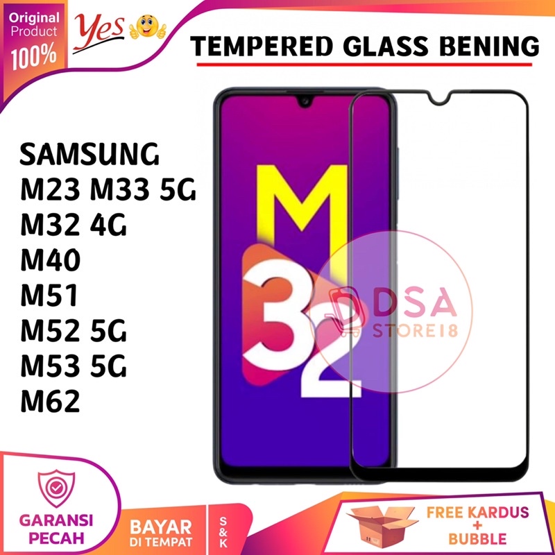 Jual Anti Gores Samsung M23 M33 5G M32 M40 M51 M52 M53 5G Tempered