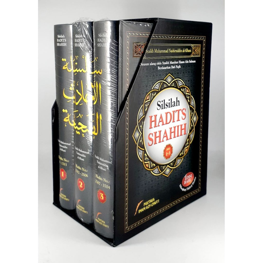 Jual Buku Silsilah Hadits Shahih Syaikh Albani 1 Set 3 Jilid Shopee