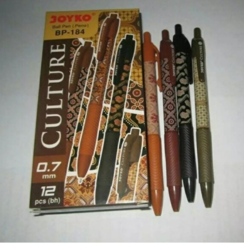 Jual Pulpen Joyko Culture Batik Bp Hitam Shopee Indonesia