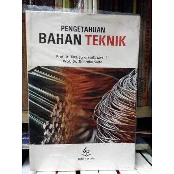 Jual BUKU PENGETAHUAN BAHAN TEKNIK TATA SURDIA Shopee Indonesia