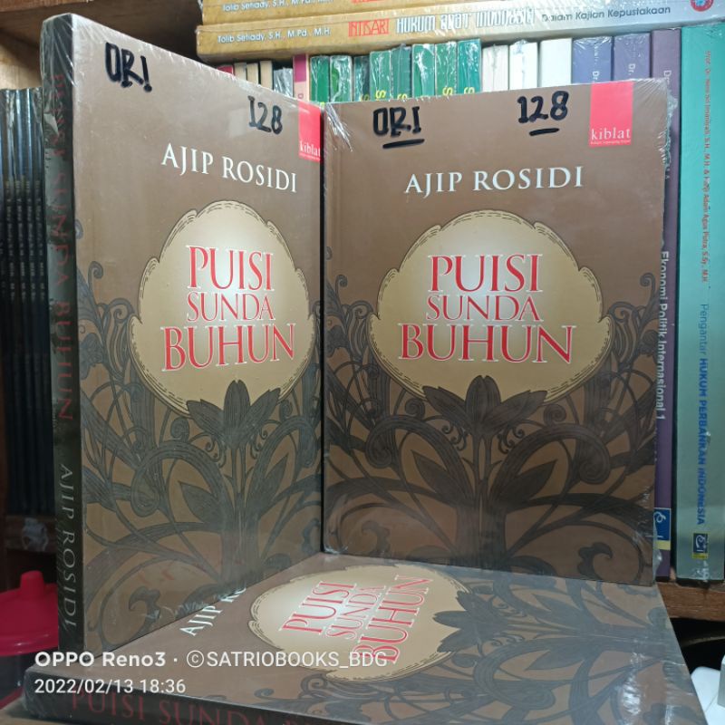 Jual BUKU PUISI SUNDA KABUHUN AJIP ROSIDI PENERBIT KIBLAT ORIGINAL