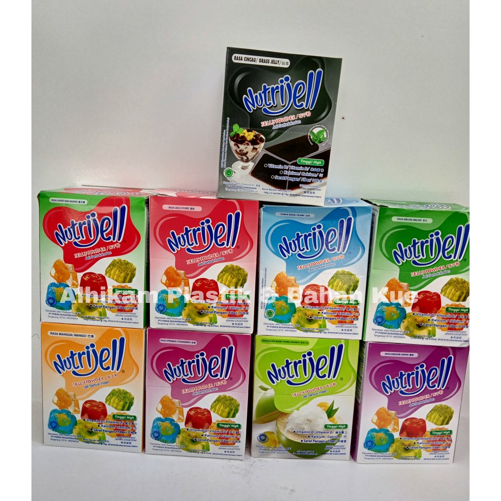 Jual Nutrijell Box Besar Gr Nutrijel Jeli Serbuk Instan Pak