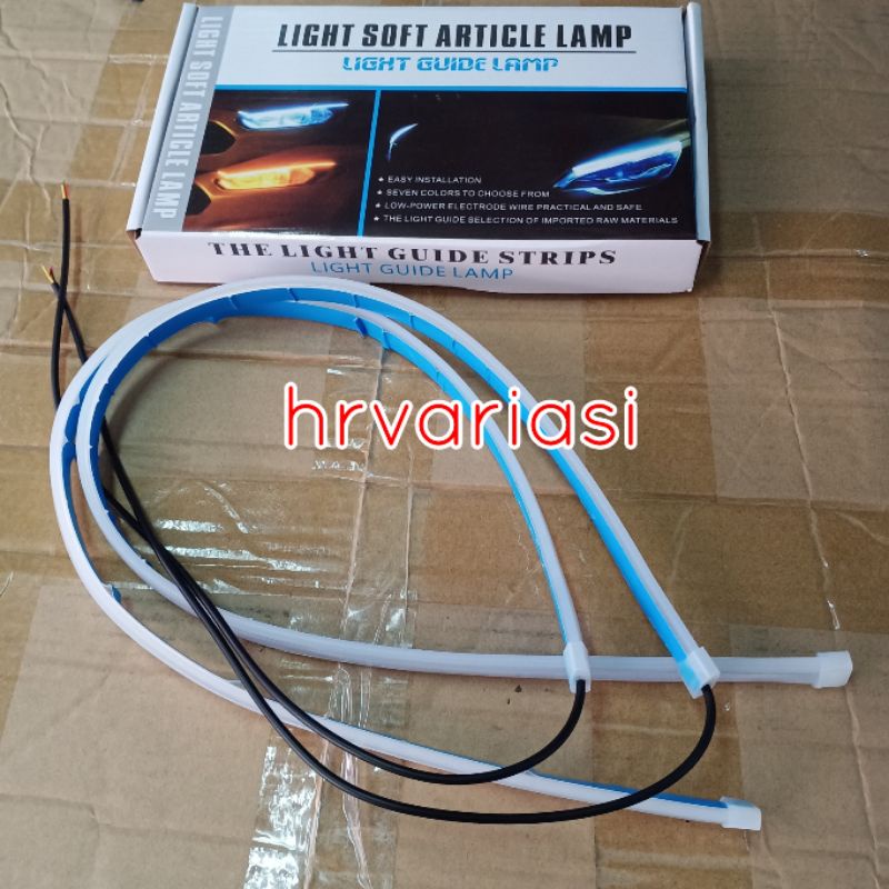 Jual Lampu Alis 60cm Slim Flexibel 2 Mode 12volt Hrg Sepasang Shopee