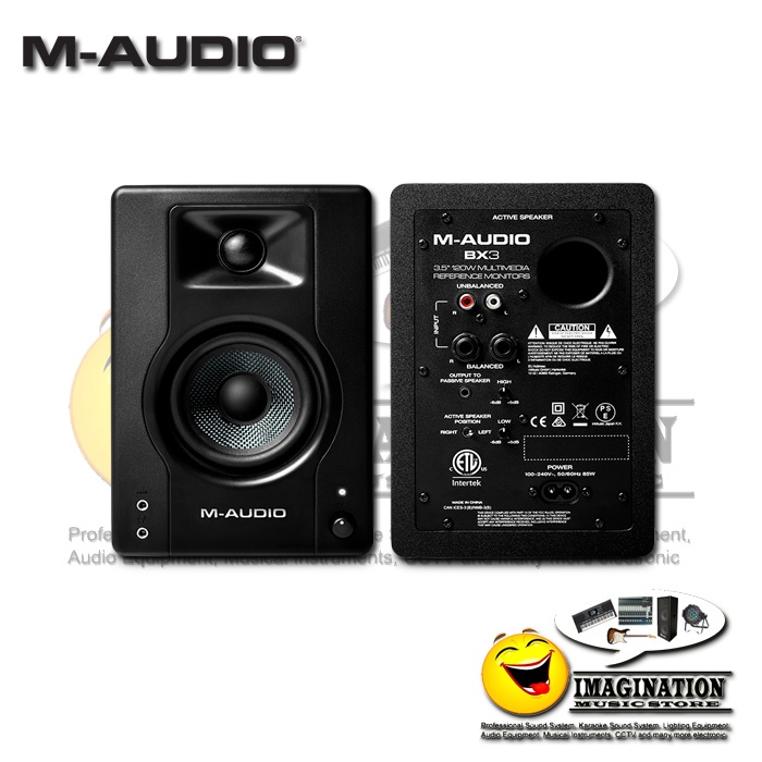 Jual M Audio Bx Inch Powered Studio Monitor Pair Shopee Indonesia