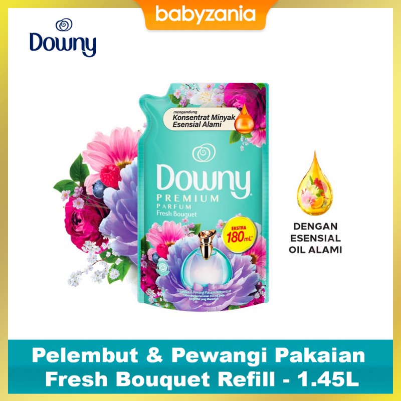 Jual Downy Pelembut Pewangi Pakaian Fresh Bouquet Refill 1 45L