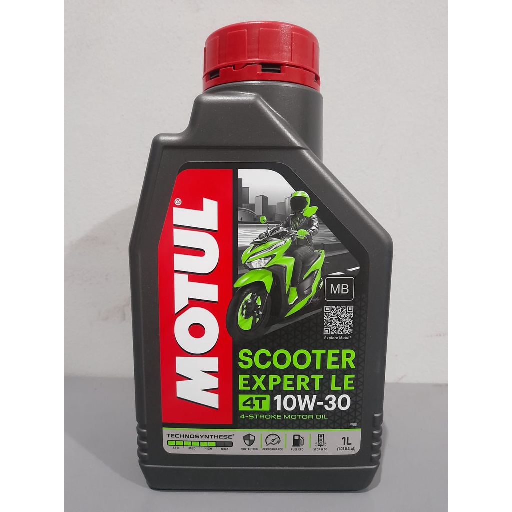 Jual MOTUL SCOOTER EXPERT LE 10w30 1 LITER 100 ORIGINAL OLI MOTOR