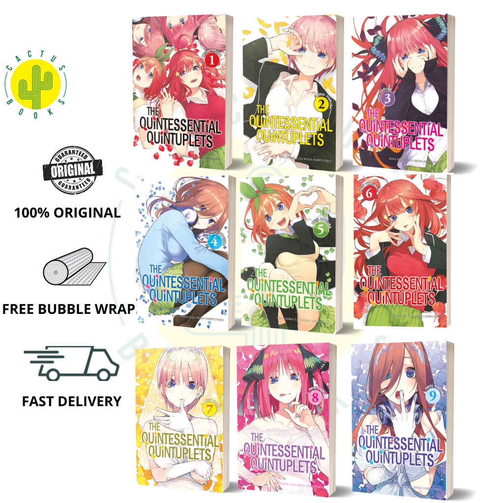 Jual Seri Komik The Quintessential Quintuplets Vol Negi Haruba