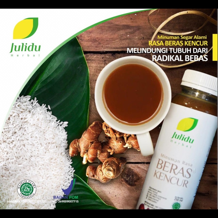 Jual Minuman Herbal Julidu Beras Kencur Jamu Julidu Beras Kencur Sehat