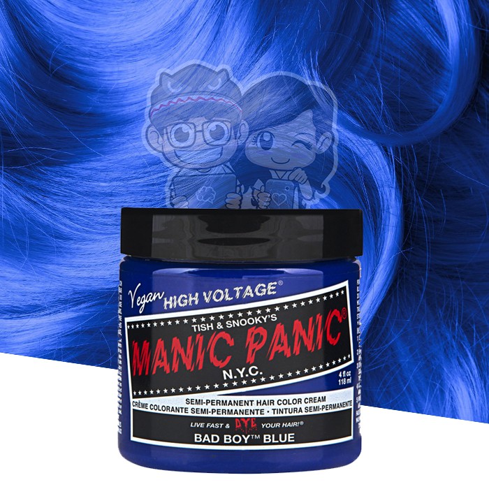 Jual Manic Panic Classic Bad Boy Blue Shopee Indonesia