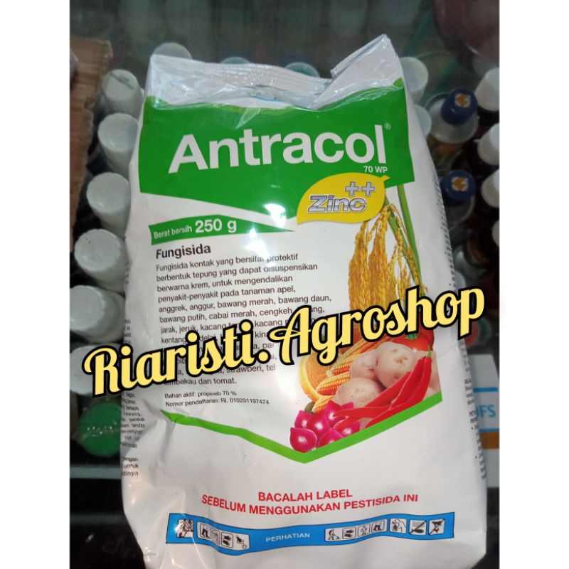 Jual Antracol 70 WP Zinc Fungisida 250 Gram Shopee Indonesia