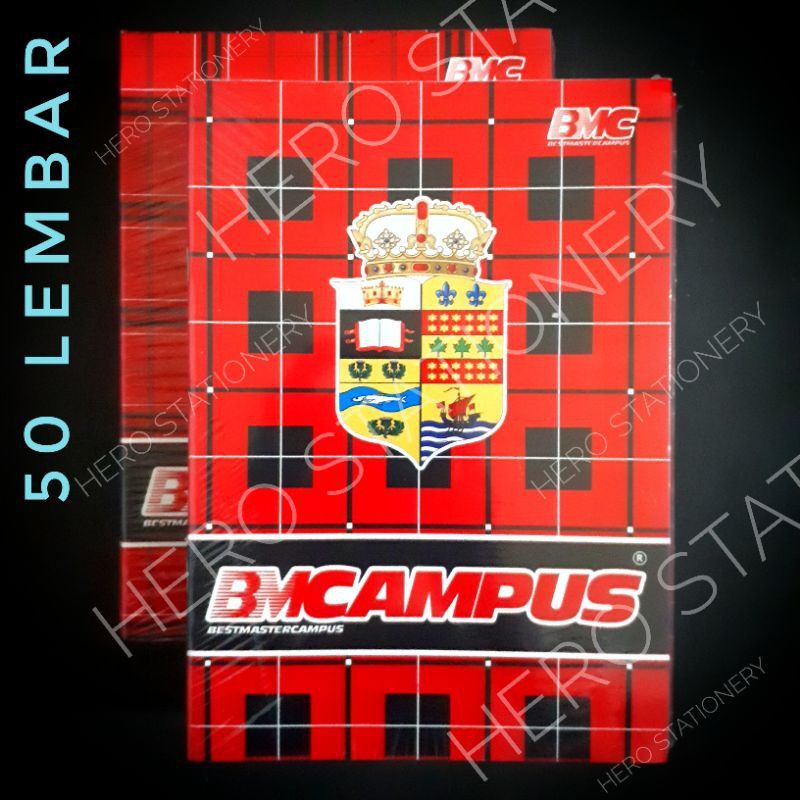 Jual Buku Tulis Bmc Campus Isi Lembar Pack Shopee Indonesia