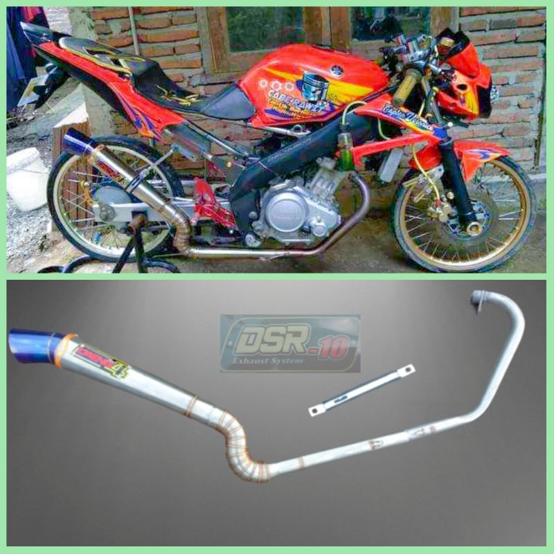 Jual Knalpot Daeng Vixion Old Vixion New R V R V Verza Byson Tiger