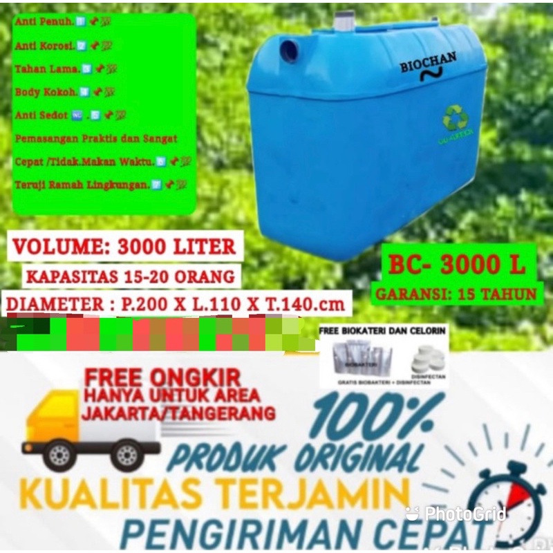 Jual Septic Tank Bio Biotech Biofil Biotank Biotaff Biofilter