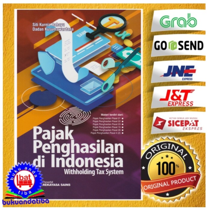 Jual Perpajakan Buku Buku Pajak Penghasilan Di Indonesia Siti Kurina