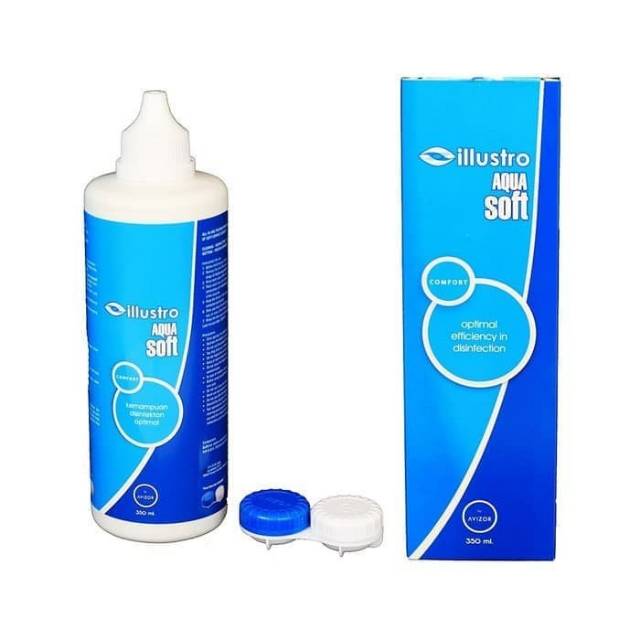 Jual Cairan Pembersih Softlens AQUA SOFT Air Pencuci Perendam Soflen